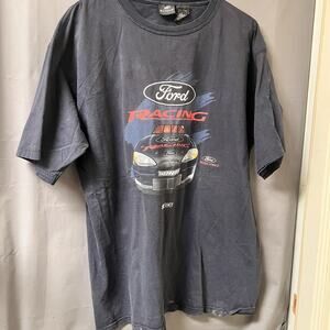 Ford Racing NASCAR shirt featuring a graphic of a Ford Taurus Car Size XL BR2150